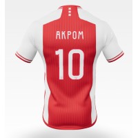 Pánský Fotbalový dres Ajax Chuba Akpom #10 2023-24 Domácí Krátký Rukáv